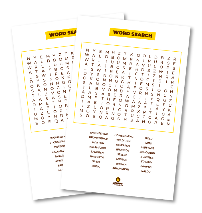 WMU WordSearch